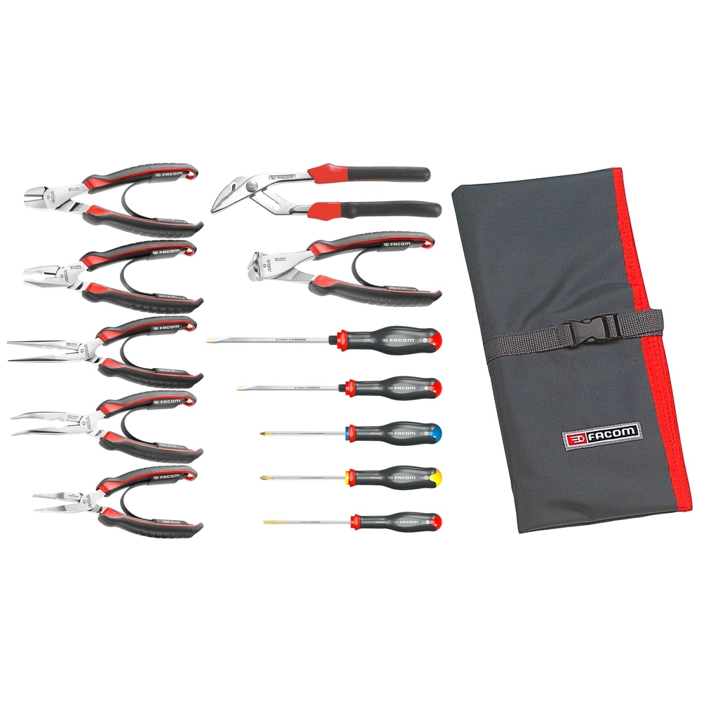 Composition trousse 12 outils - FACOM - 184.J3CPE