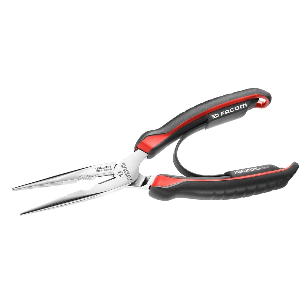 Pinces à bec demi-ronde 200 mm - Par 10 - FACOM - 185A.20CPE