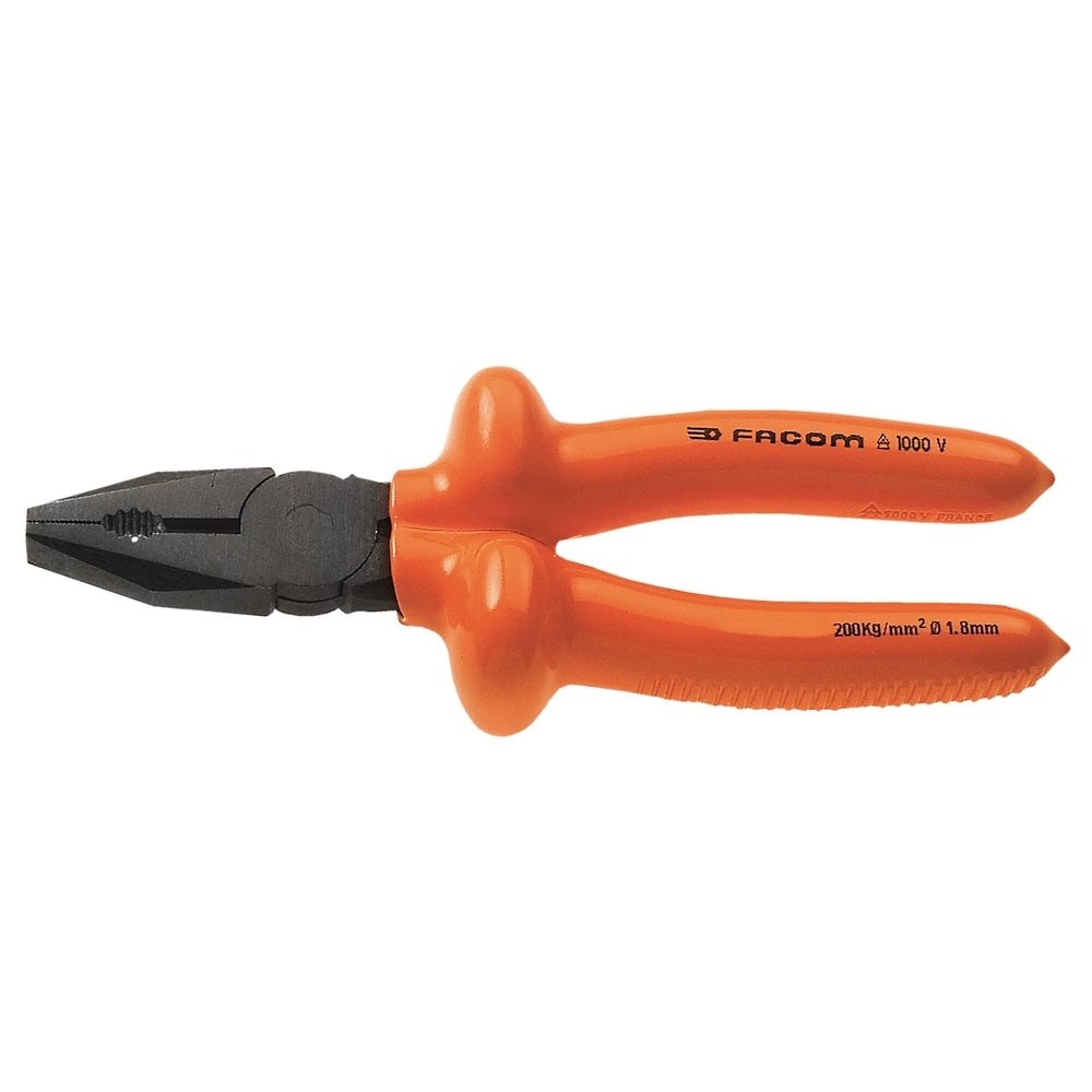 Pince universelle isolée 1000 V série VSE - FACOM - 187.18AVSE