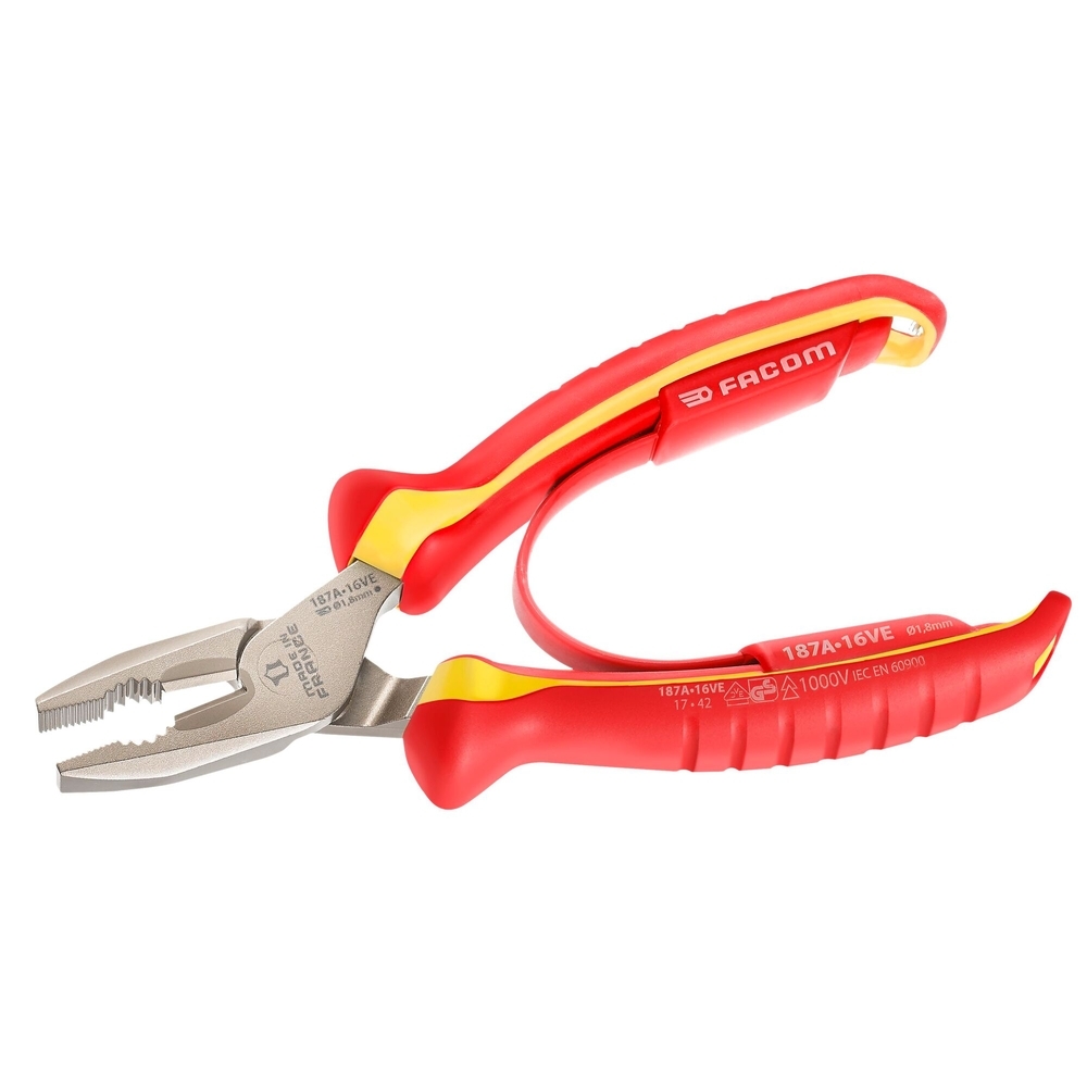 Pince universelle 1000v 16cm - FACOM - 187A.16VE