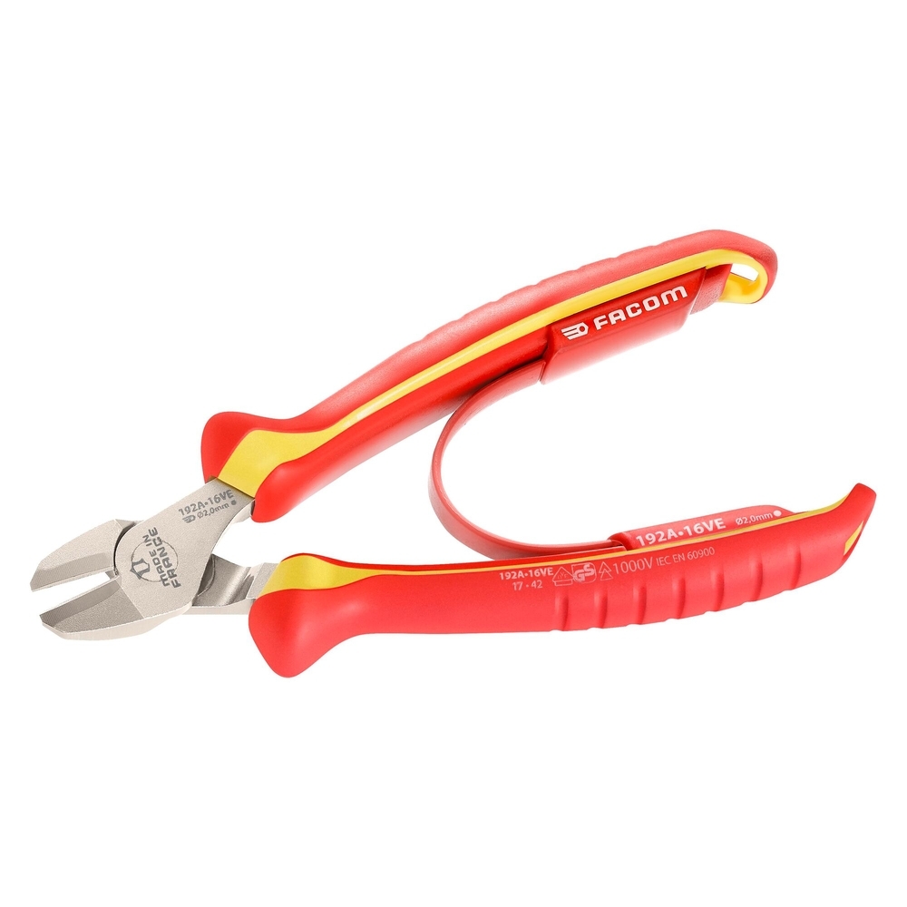 Pince coupante diagonale isolée 1000V 16cm - FACOM - 192A.16VE