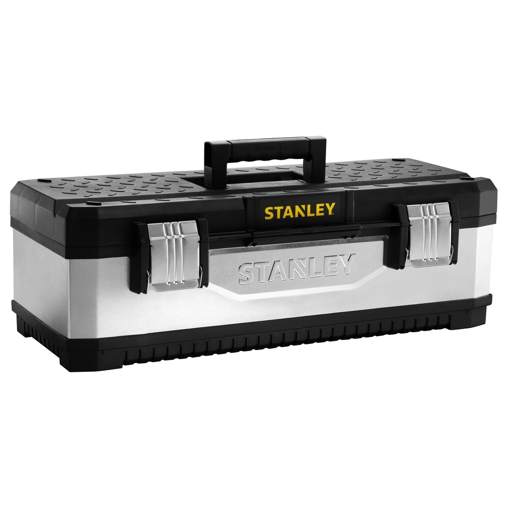 Boite à outils bi-matière galvanisée 66 cm  - 1-95-620 - STANLEY