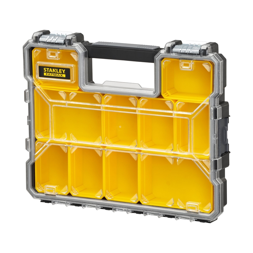 Organiseur étanche profondeur 64 mm - 10 compartiments amovibles - Fatmax - 1-97-517 - STANLEY FATMAX