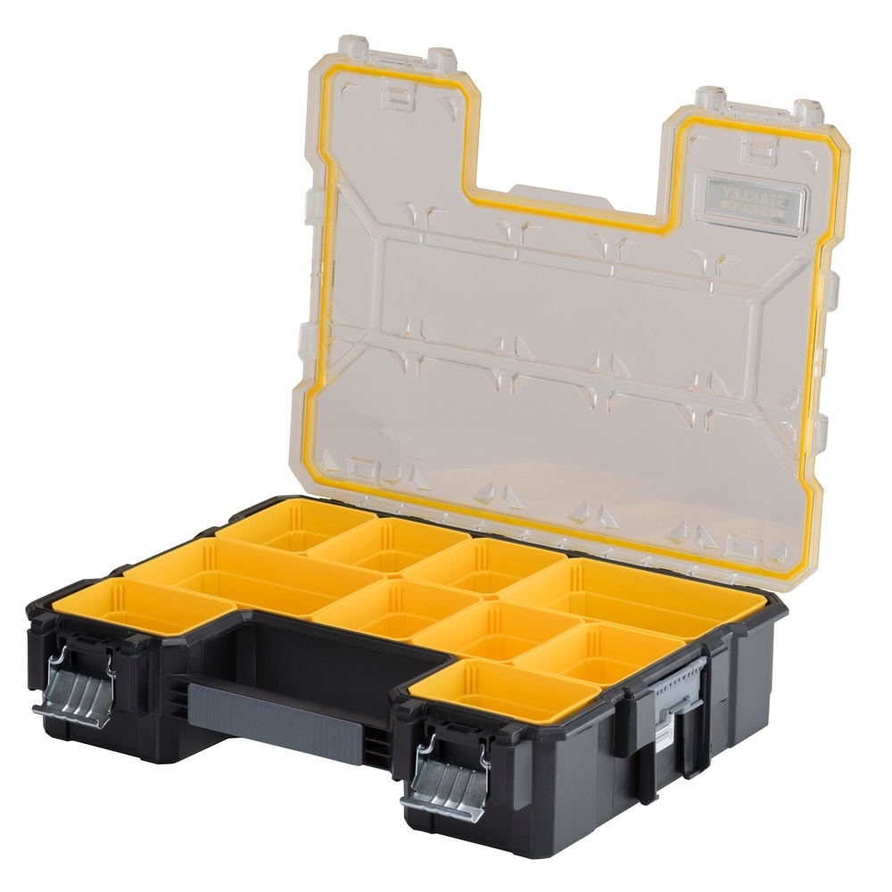 Organiseur étanche profondeur 106 mm - 10 compartiments amovibles - Fatmax - 1-97-518 - STANLEY FATMAX