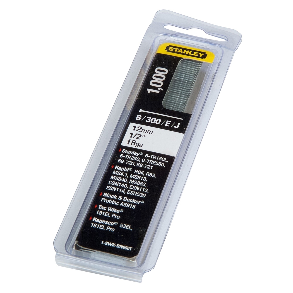 Clous 12 mm - boite de 1000 pièces - 1-SWK-BN050T - STANLEY