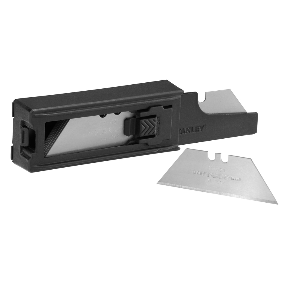 Lames de couteau 1992 sans trou - distributeur de 10 lames - 2-11-921 - STANLEY