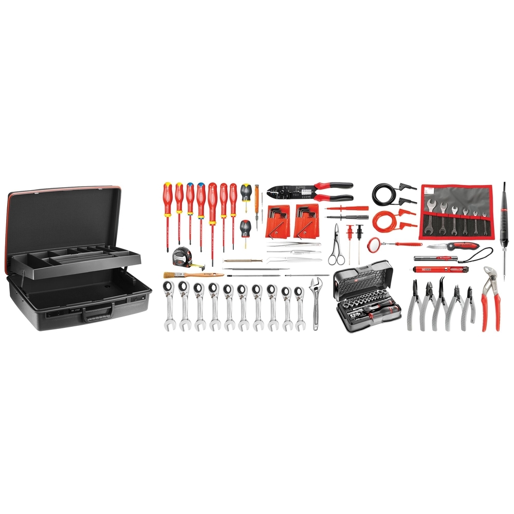 Sélection électricien 101 outils - valise - FACOM - 2138.EL34