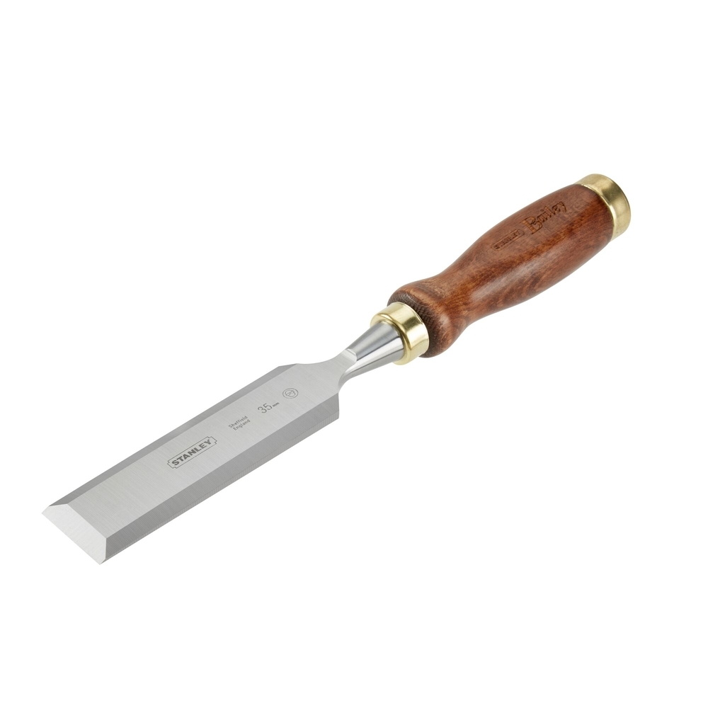Ciseau à bois manche bois 35 mm - 2-16-395 - STANLEY