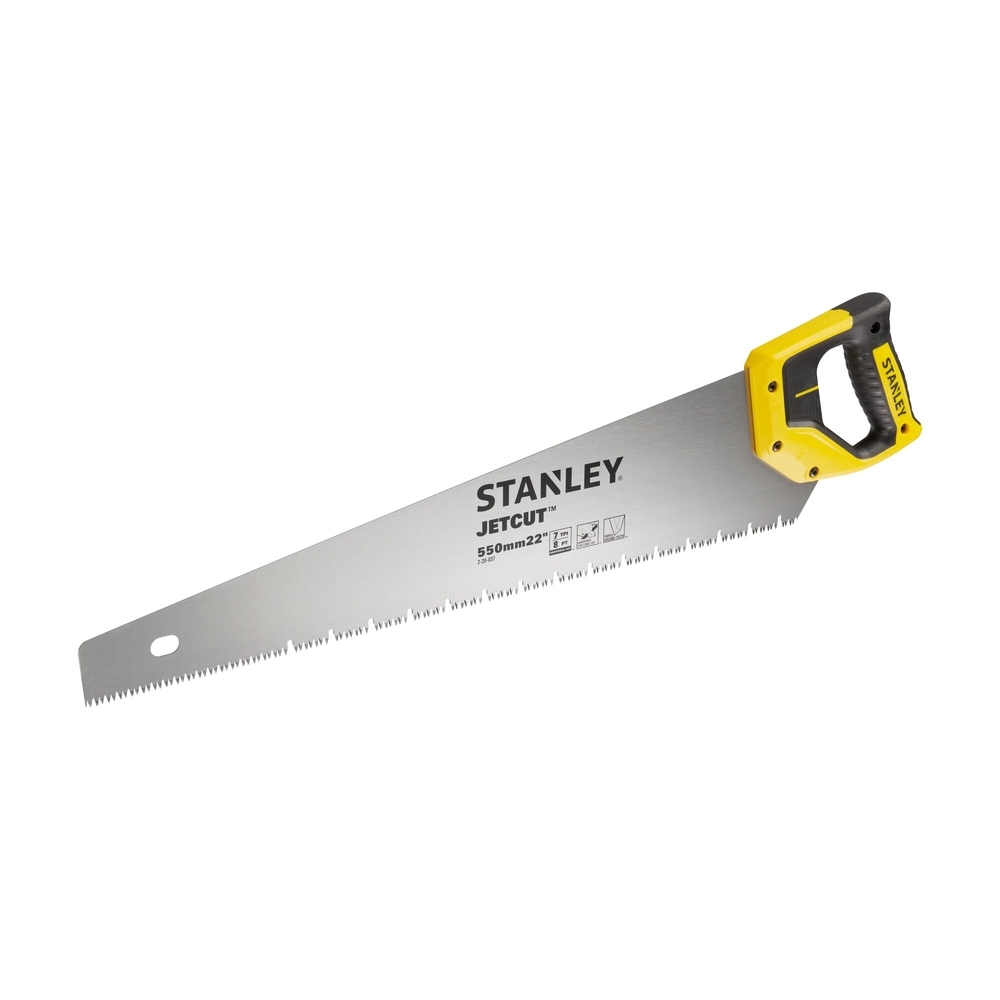 Scie égoïne Jet Cut spéciale panneaux de plâtre 550 mm - 2-20-037 - STANLEY