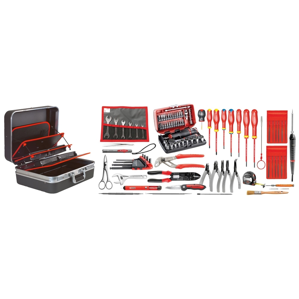 Sélection électricien 94 outils en valise - FACOM - 2208.EL32