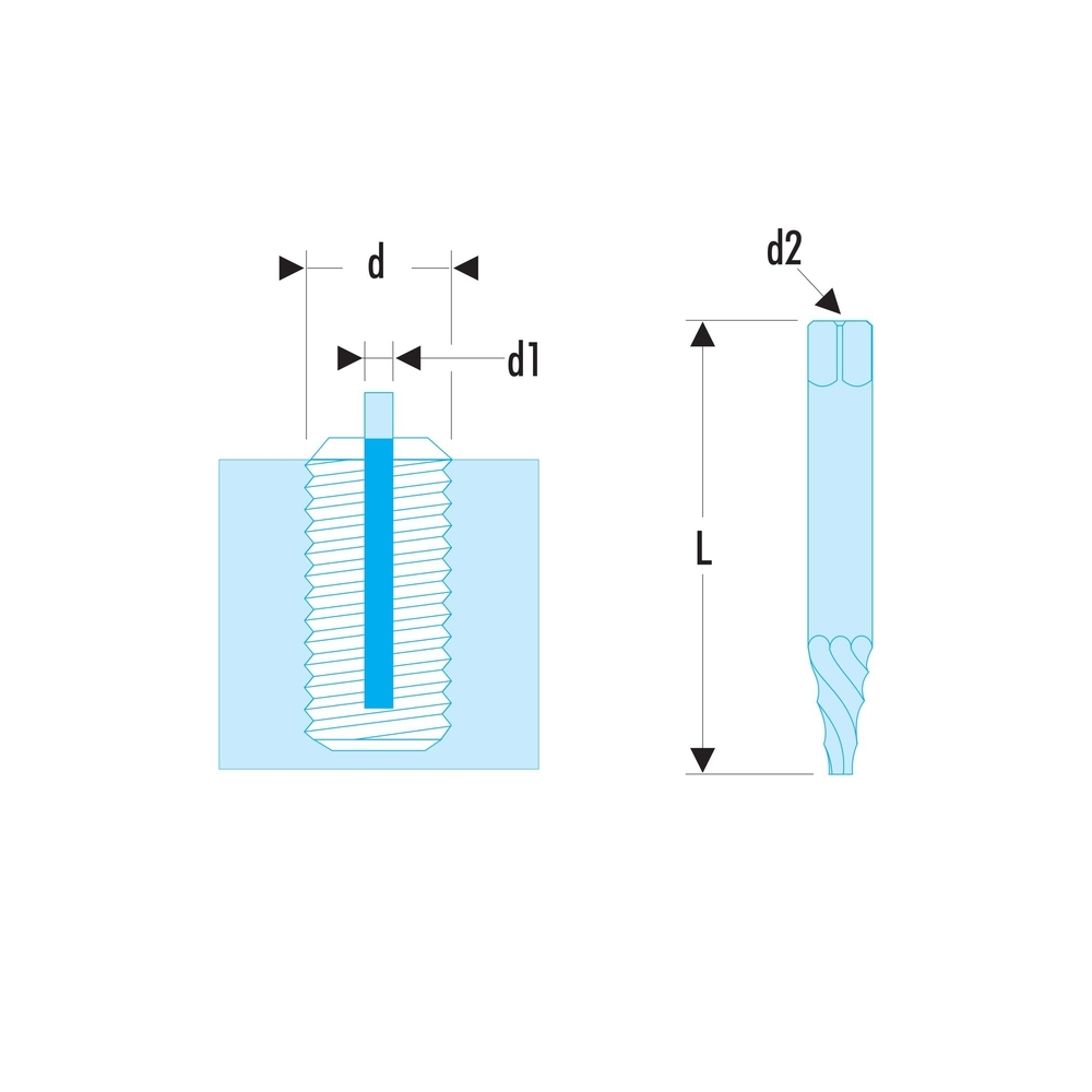 Serre-joint vis 12000n 1000mm - FACOM - 275.1000