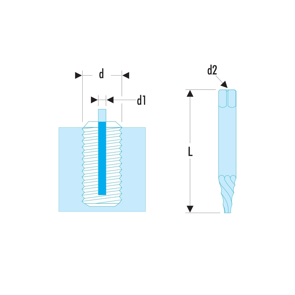 Serre-joint à vis 12000n 500mm - FACOM - 275.500