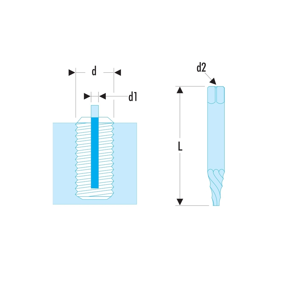 Extracteur de goujon à l'unité 14,5 à 16 mm - FACOM - 285.18