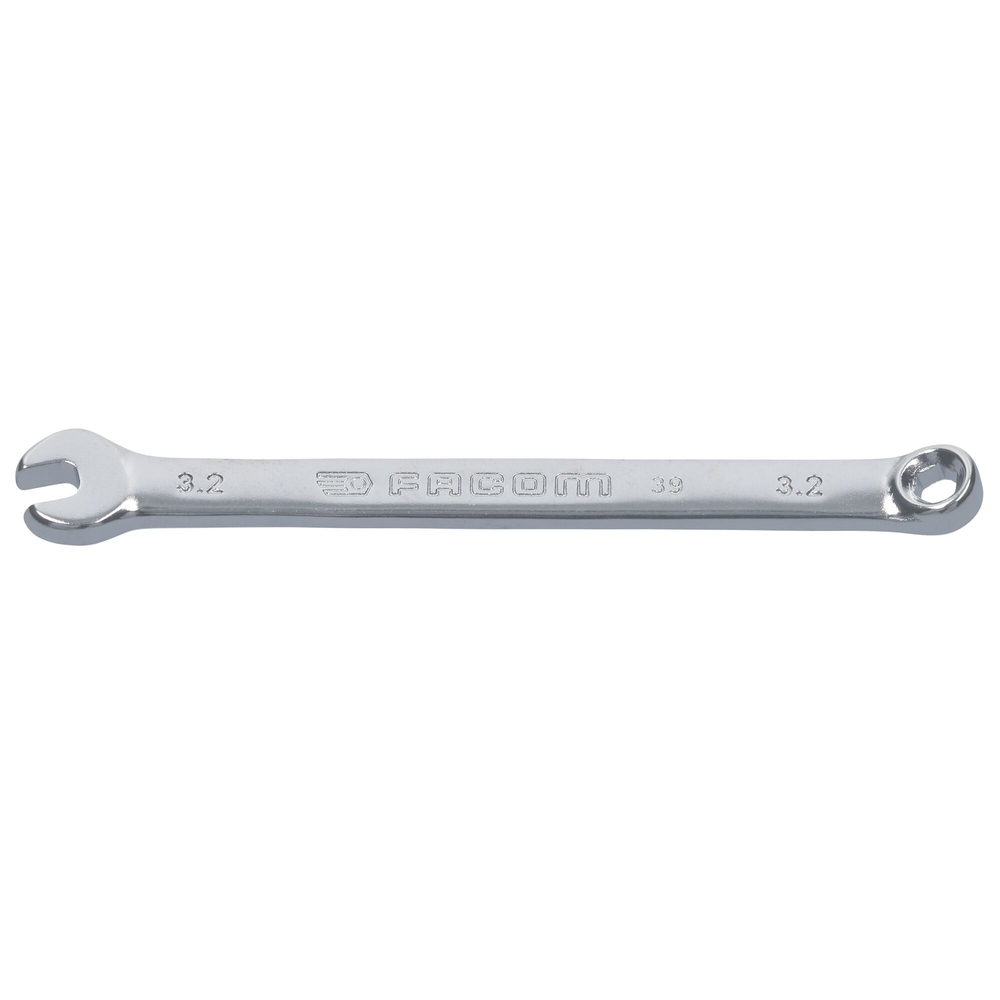 Clé mixte courte 6 pans 3,2 mm - FACOM - 39.3.2H