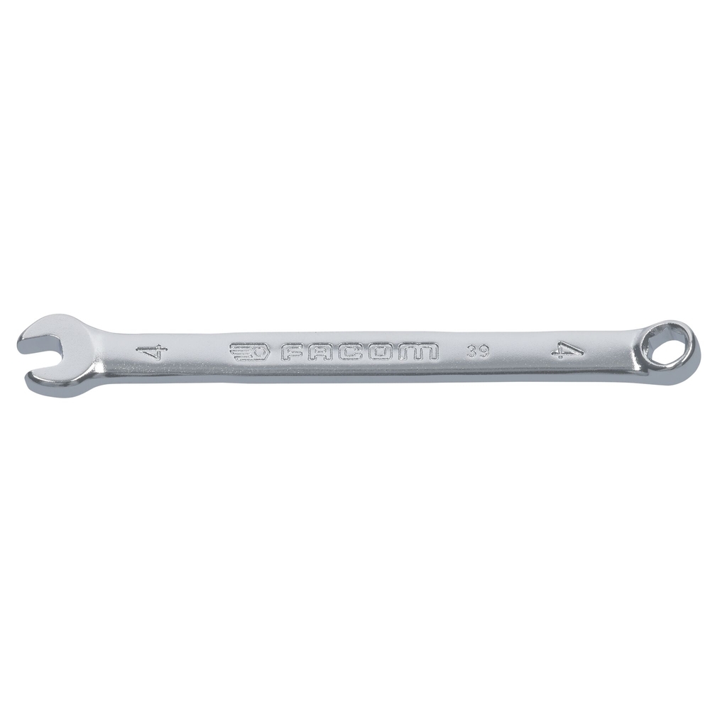 Clé mixte courte 6 pans 4 mm - FACOM - 39.4H
