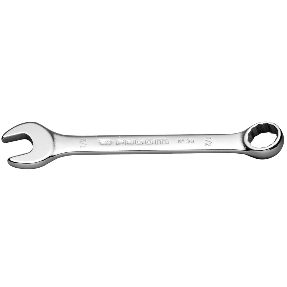 Clé mixte courte 12 pans 5/16' - FACOM - 39.5/16