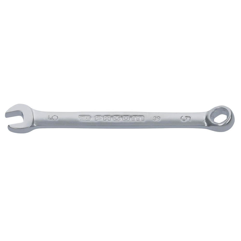 Clé mixte courte 6 pans 5 mm - FACOM - 39.5H