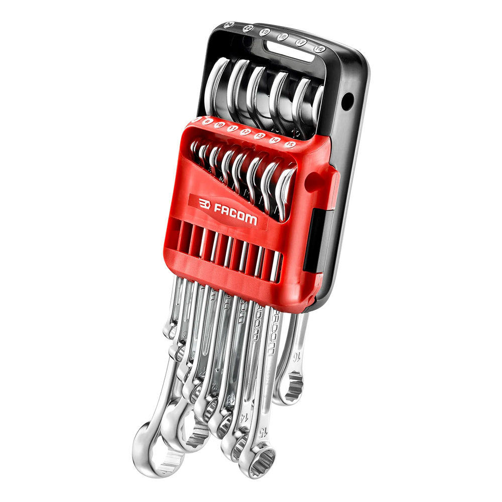 Jeux de clés mixtes métriques sur étui portatif FACOM - 440.JP14PB