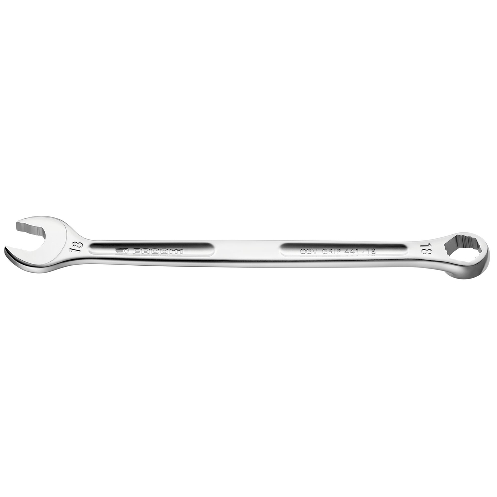 Clé mixte OGV contrecoudée 18mm - FACOM - 441.18