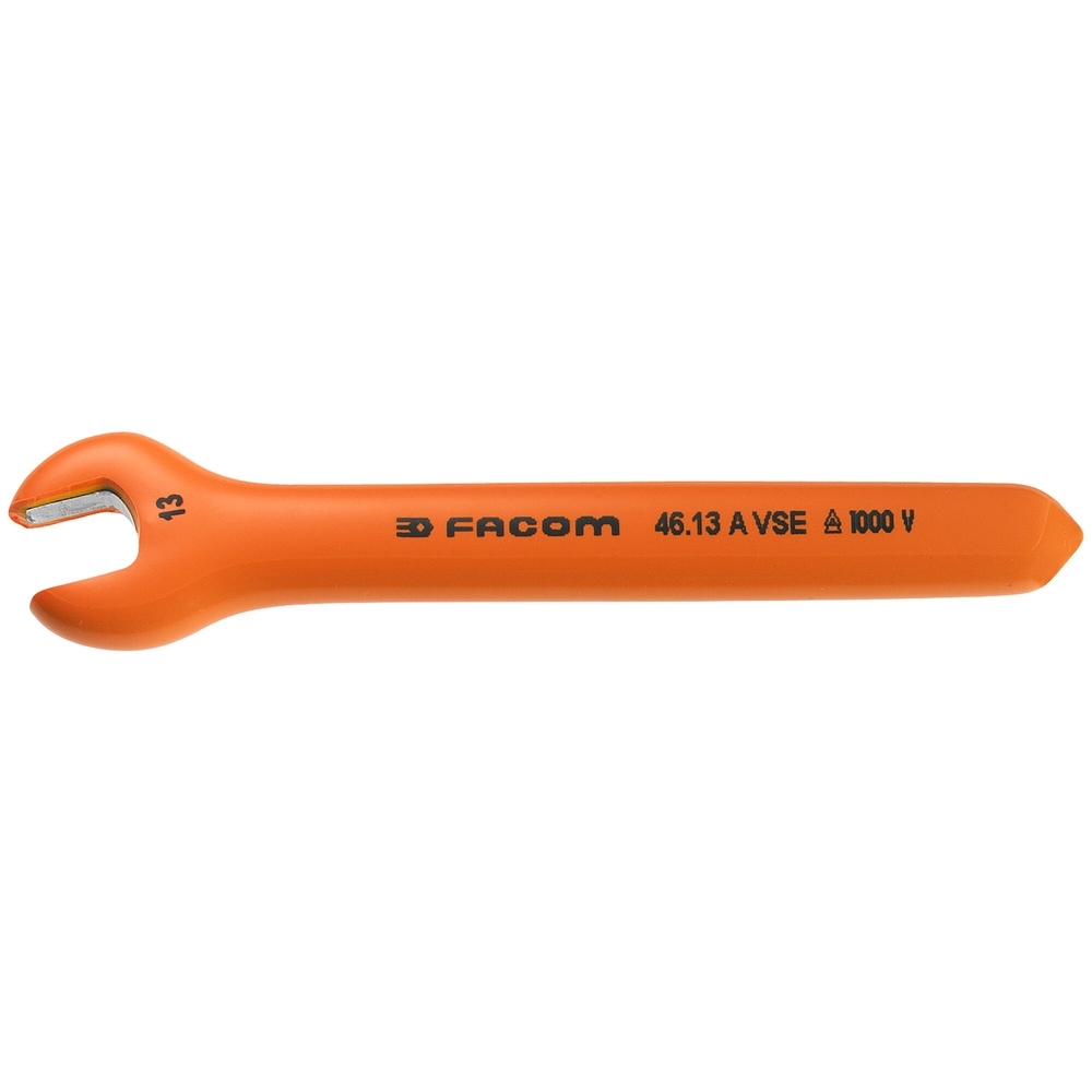 Clé à fourche isolée 1000 V 13 mm série VSE - FACOM - 46.13AVSE