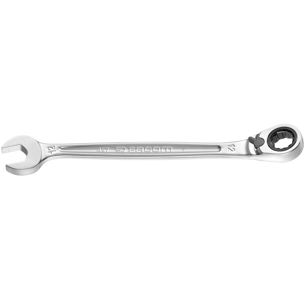 Clé mixte à cliquet métrique 12 mm - Par 5 - FACOM - 467B.12