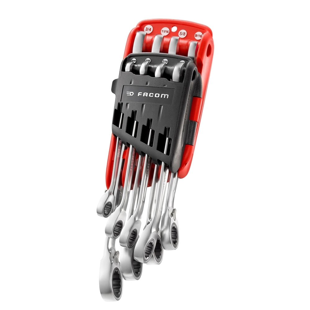 Jeu de 8 clés mixtes cliquet 5/6" à 3/4" - FACOM - 467.JPU8