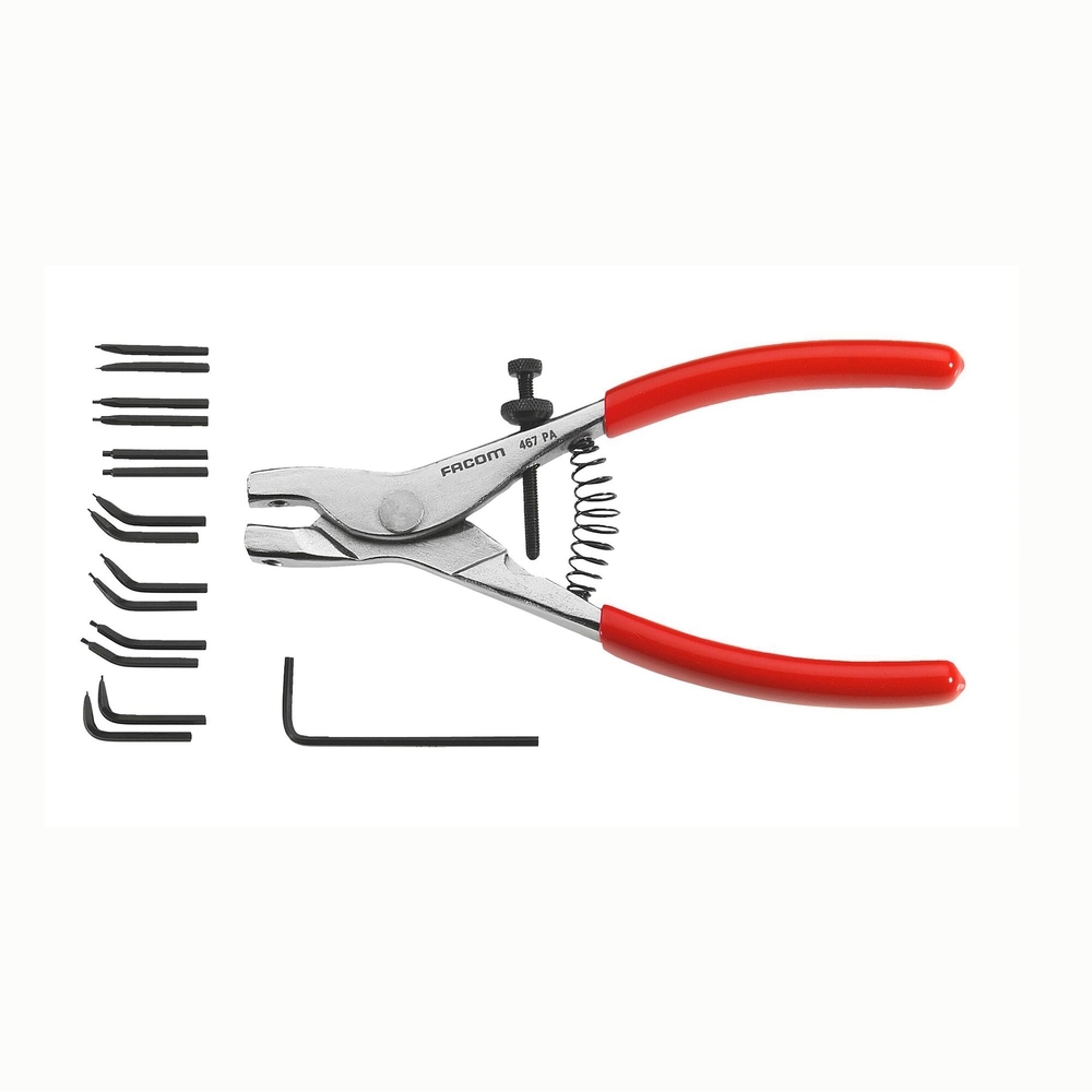 Becs de rechange droit pour pinces circlips 467 et 469 12-25 mm - FACOM - 470.E5