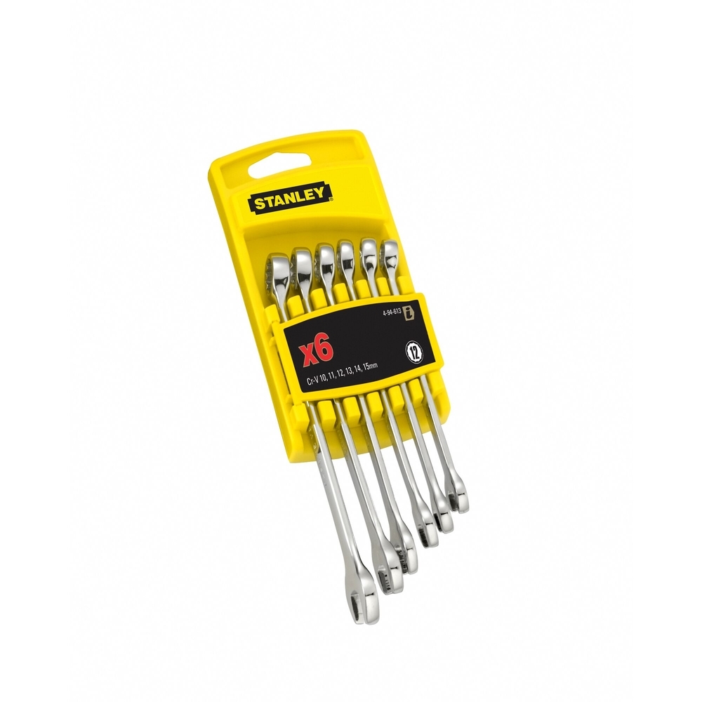 Clé mixte - jeu de 6 pièces - 4-94-646 - STANLEY