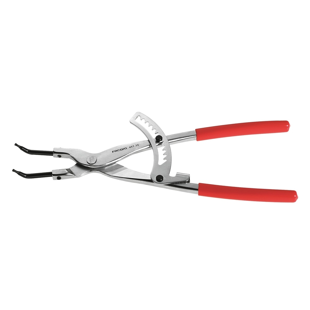 Pince à crémaillère ouvrante pour Circlips extérieurs 85-200 mm - FACOM - 497.32