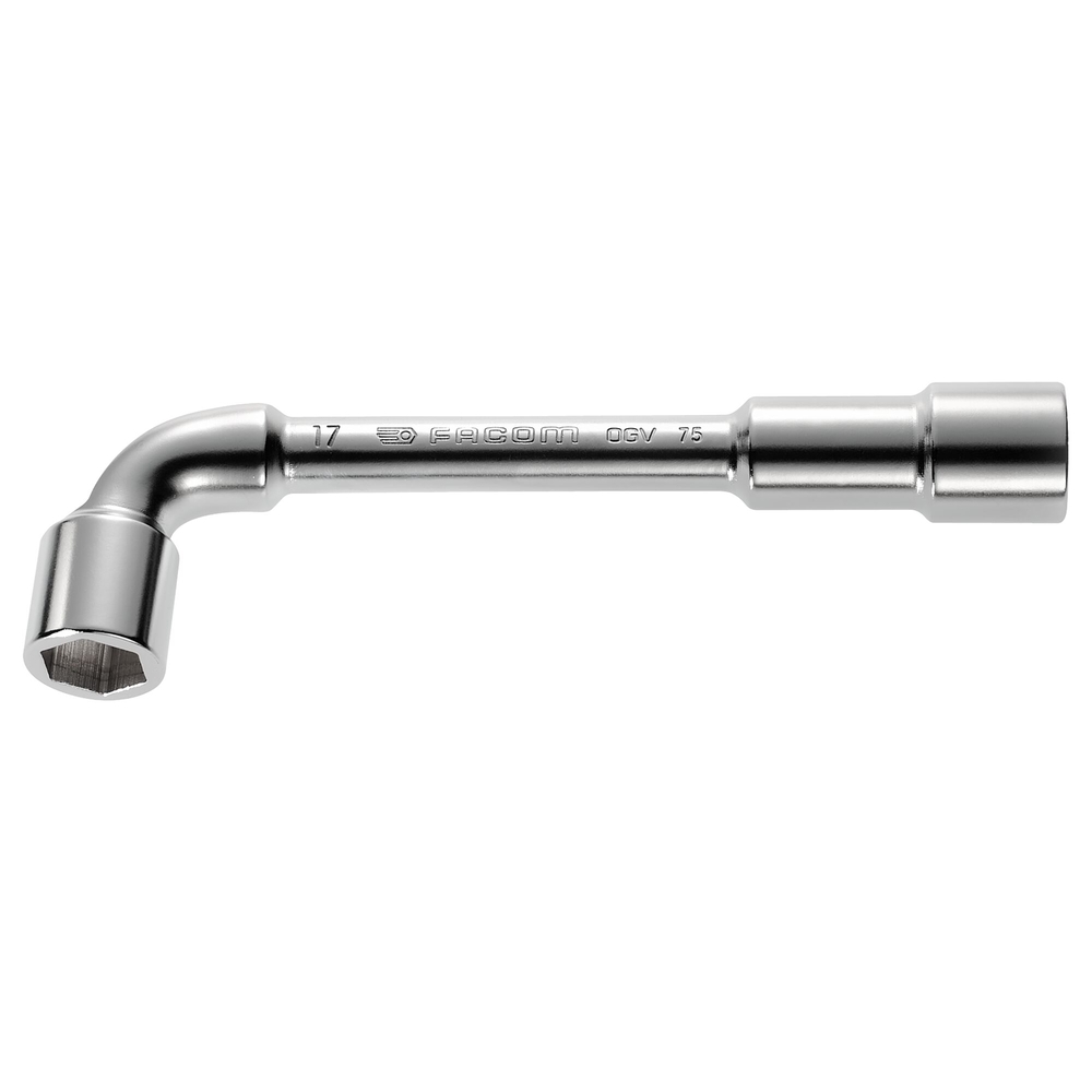Clés à pipe 6x6 pans 17 mm - Par 10 - FACOM - 75.17
