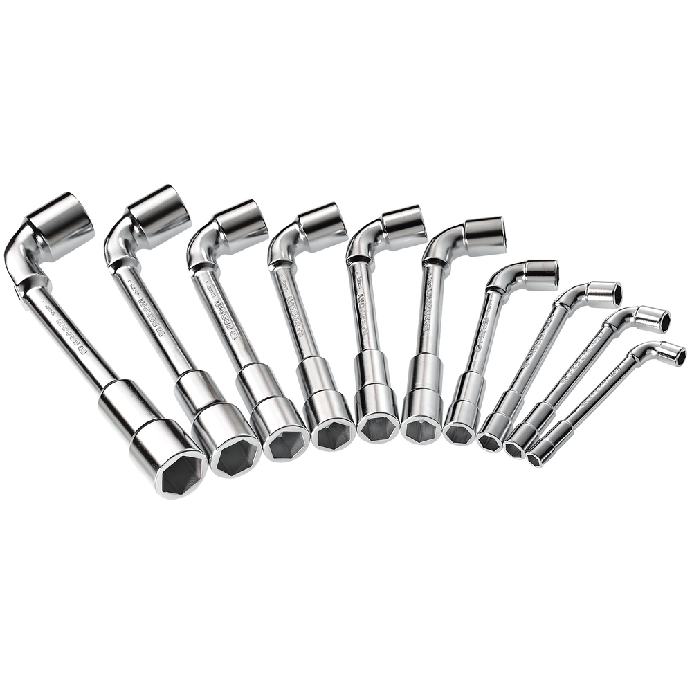 Jeu de clés à pipe débouchées 10 pièces, de 8 à 19 mm - FACOM - 75.JN10