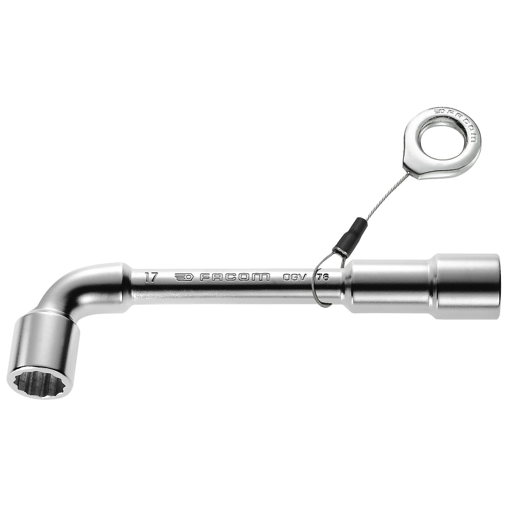 Clés à pipe 6x12 pans 17 mm SLS - FACOM - 76.17SLS