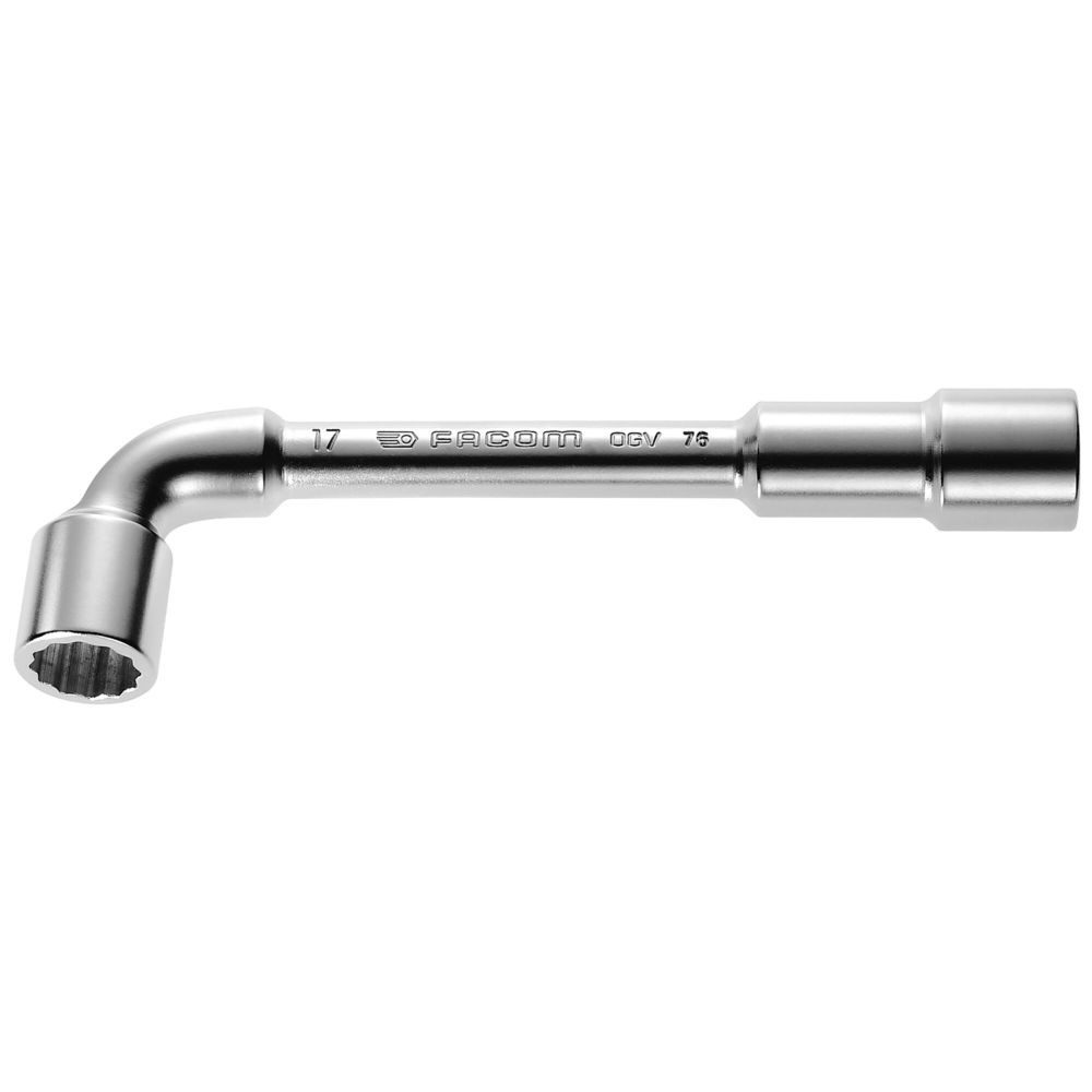 Clés à pipe 6x12 pans 32 mm - Par 5 - FACOM - 76.32
