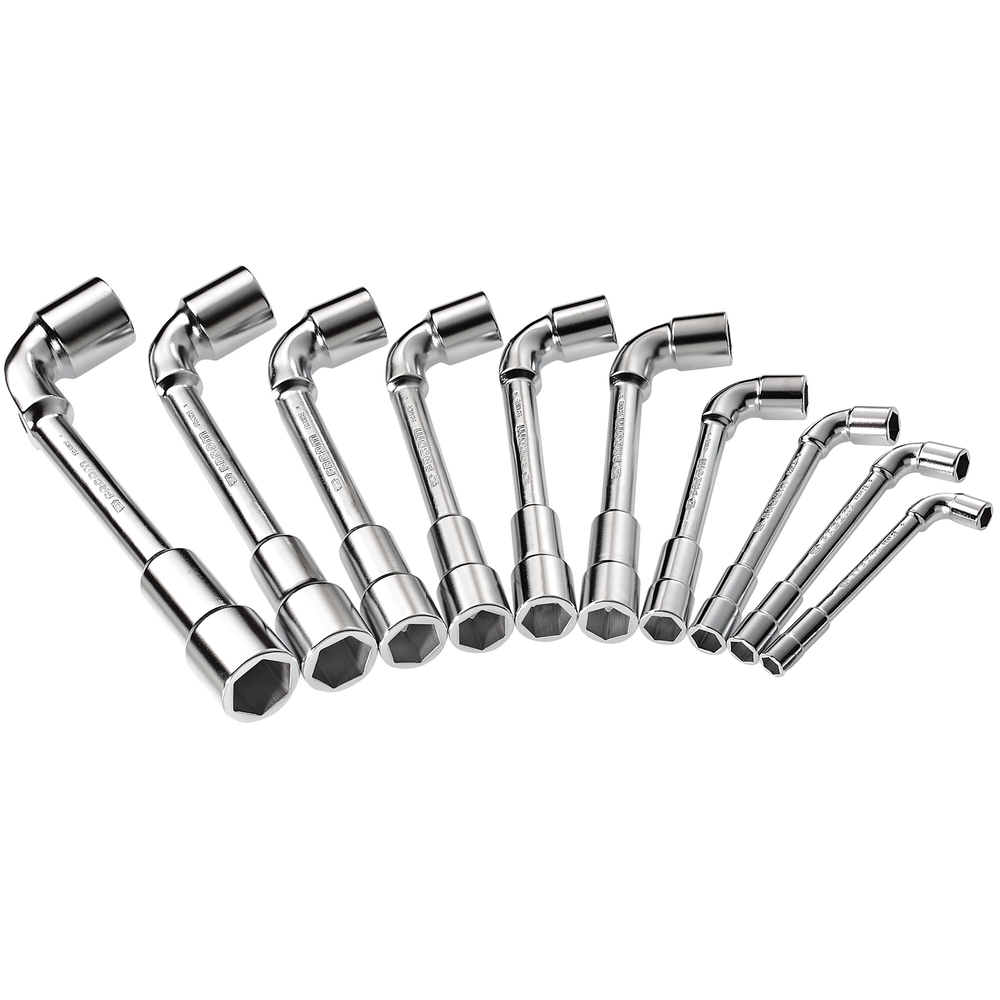 Jeu de clés à pipe métriques 10 pièces de 8 à 19 mm - FACOM - 76.JN10