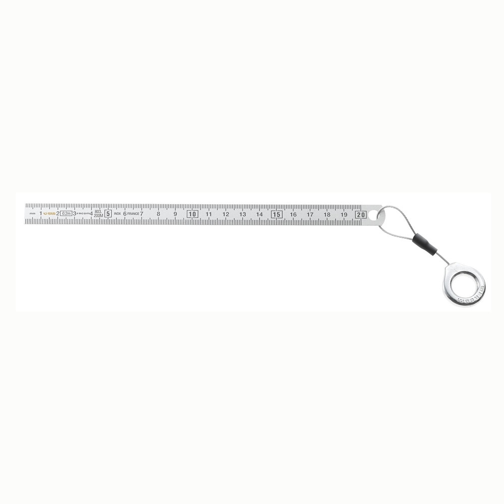 Réglet en acier inoxydable 2 faces 200 mm SLS - FACOM - 803.200MSLS