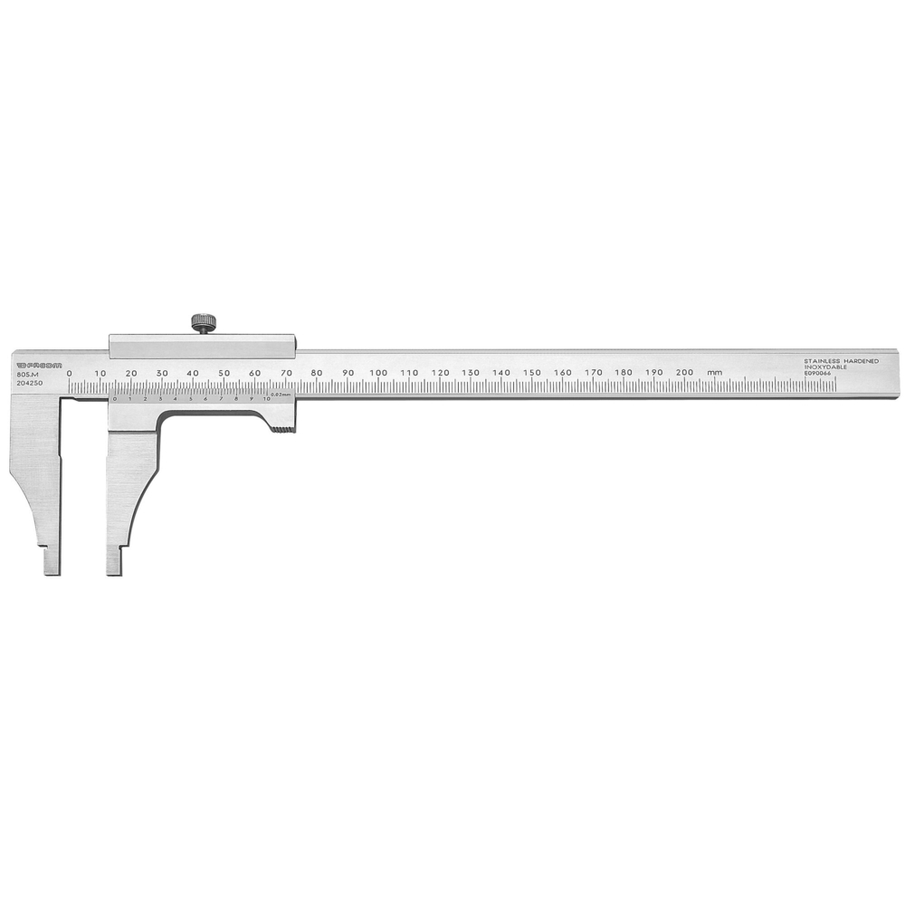 Pied à coulisse universel classe 0 200 mm 1/50ème - FACOM - 805.M