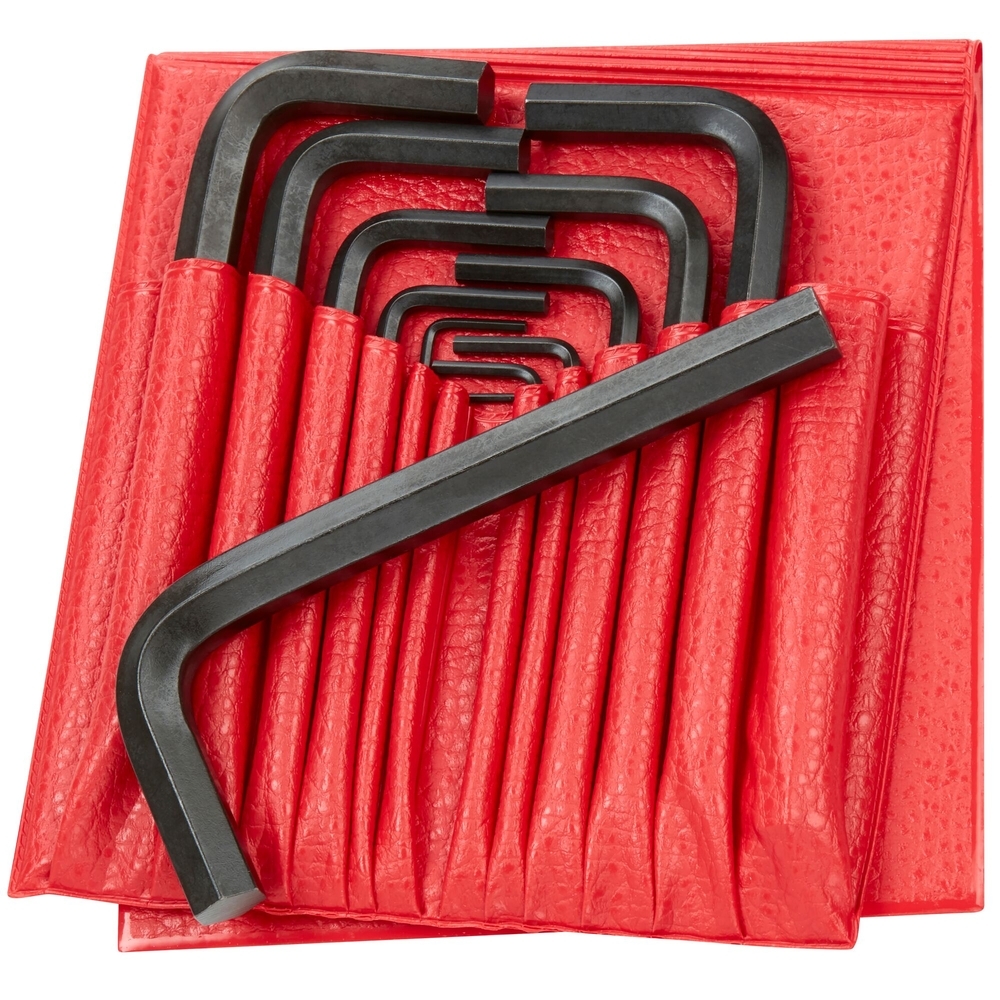 Jeu de 12 clés mâles hexagonales 6 pans en trousse - Par 5 - FACOM - 82H.JL12