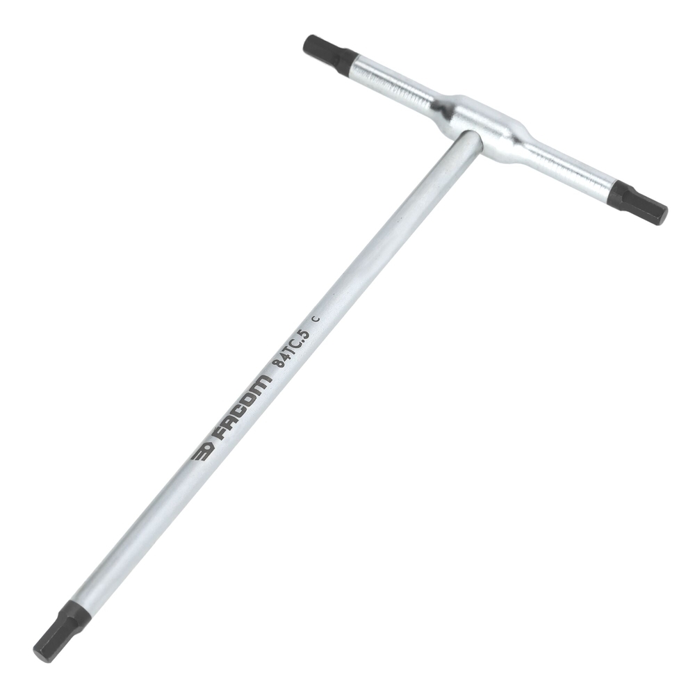 Clé mâle 6 pans en T coulissante 2,5 mm - FACOM - 84TC.5