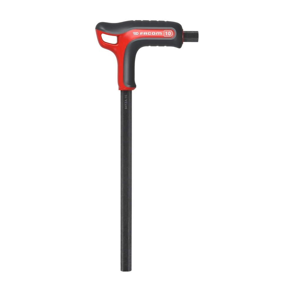 Clé mâle poignée en P 6 pans métrique 10 mm - Par 5 - FACOM - 84TZA.10