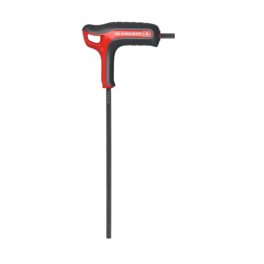 Clé mâle poignée en P 6 pans métrique 4 mm - Par 5 - FACOM - 84TZA.4