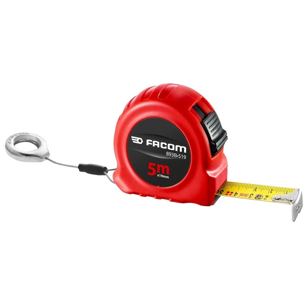 Mètre à ruban 5 m x 19 mm boîtier ABS SLS - FACOM - 893.519SLS
