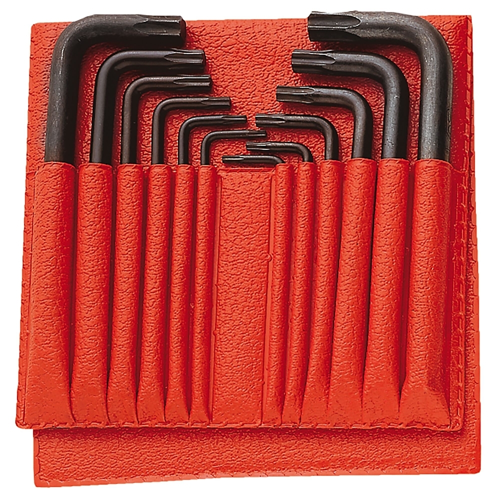Jeu trousse 12 clés males Torx - Par 5 - FACOM - 89.JL12