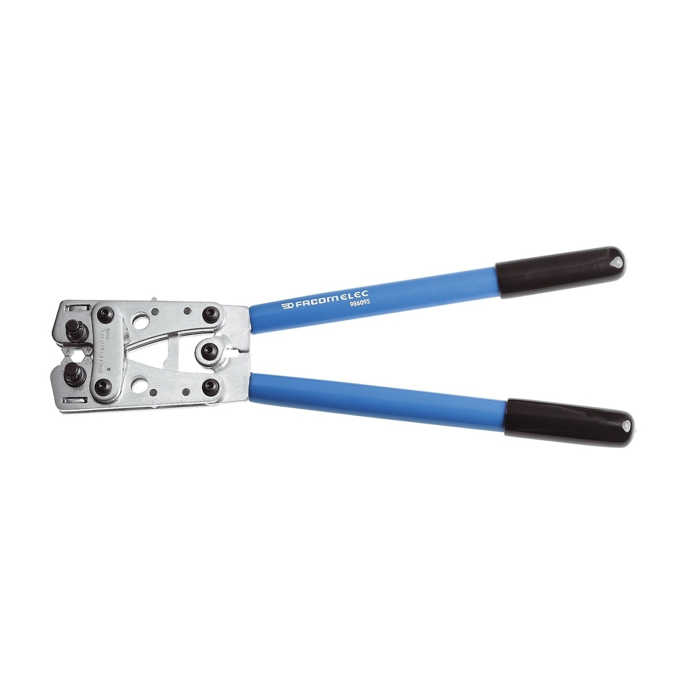 Pince à sertir cosses tubulaires à matrices rotatives 6 à 50 mm2 - FACOM - 986095