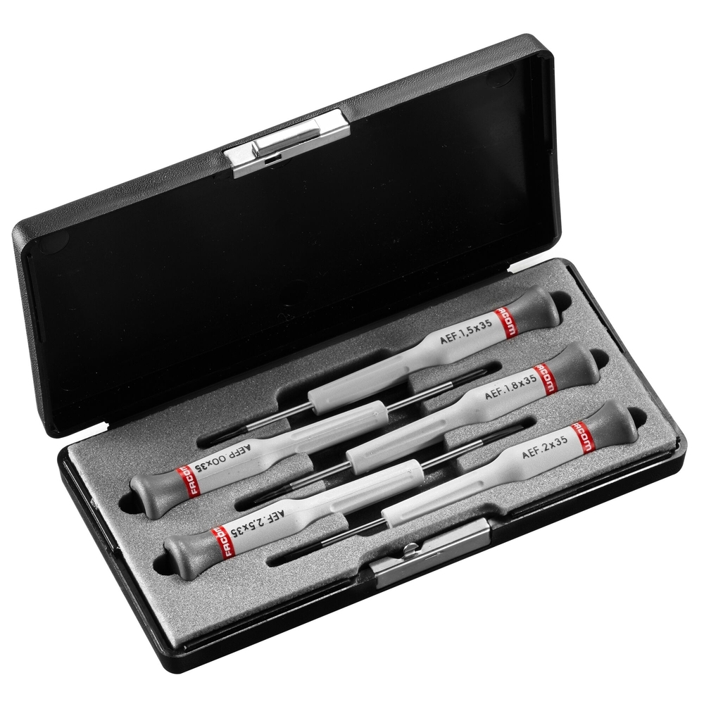 Coffret de 5 tournevis Micro-Tech fente - Phillips - Par 5 - FACOM - AEF.J1