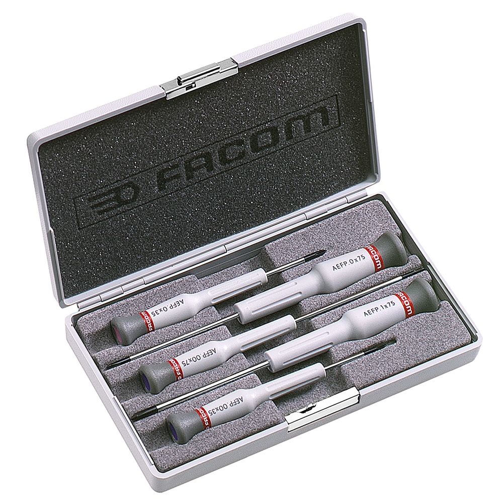 Coffret 5 tournevis phillips - FACOM - AEFP.J1