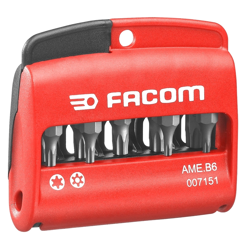 Jeu boite 9 embouts vissage - Par 5 - FACOM - AME.B6