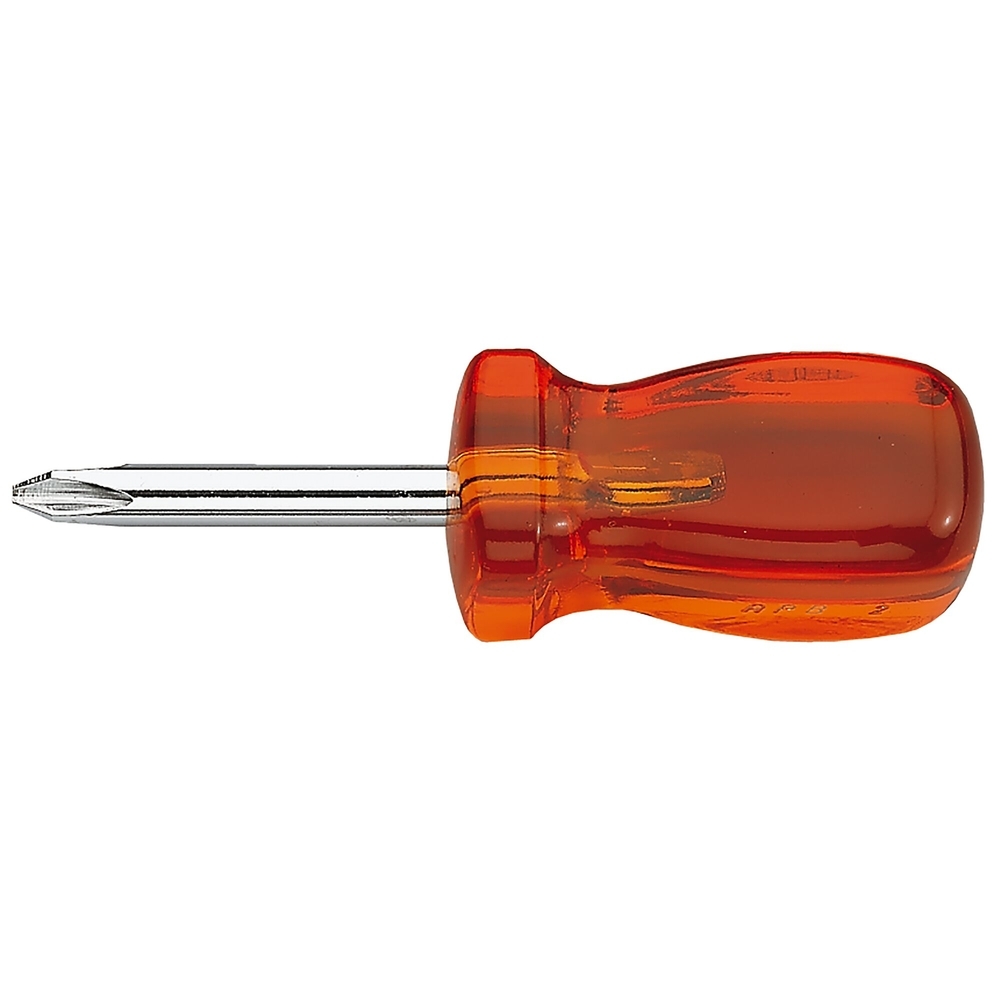 Tournevis ISORYL pour vis cruciformes Phillips lame courte 1x40 mm - Par 5 - FACOM - APB.1X40