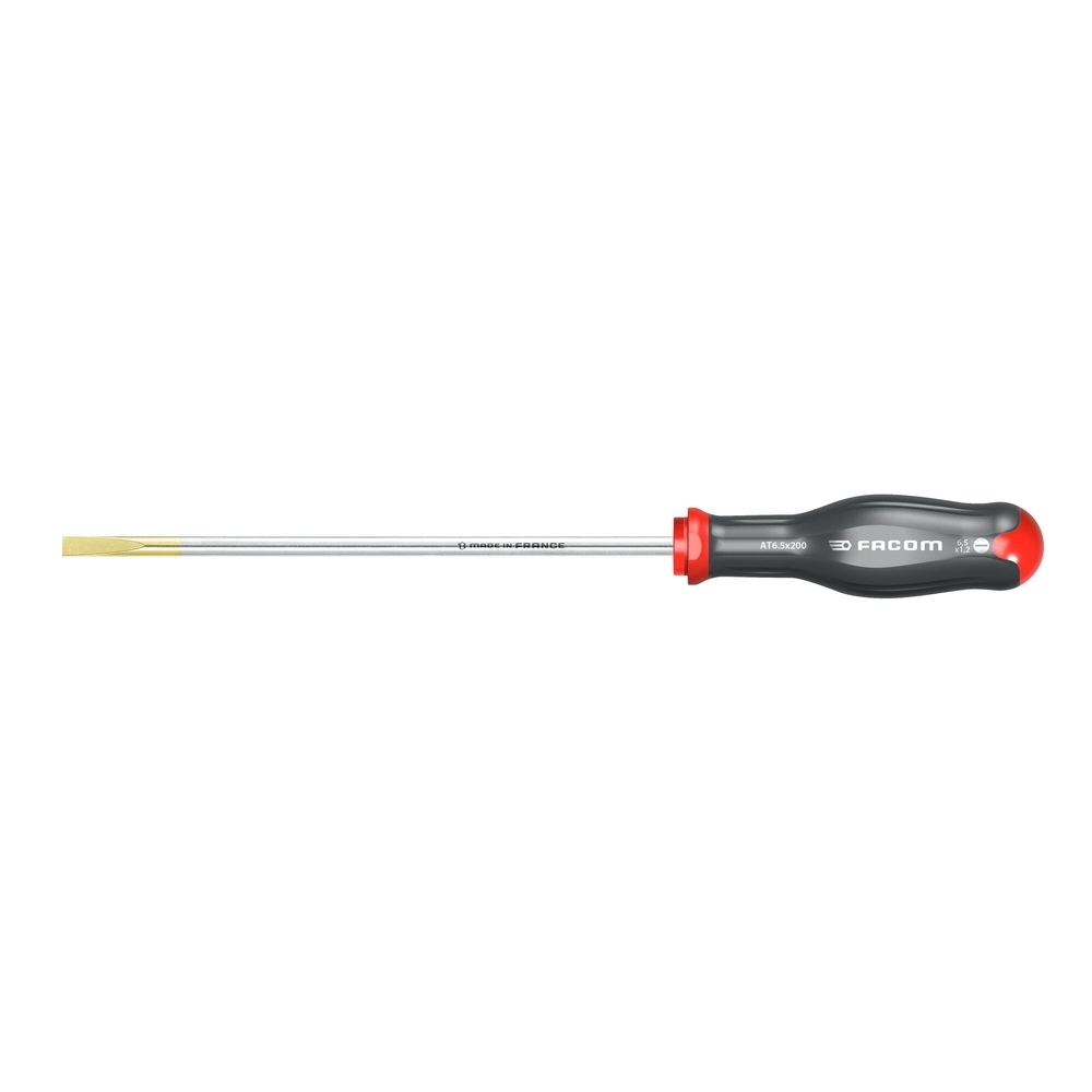 Tournevis PROTWIST pour vis à fente - lame fraisée 4x200mm - FACOM - AT4X200