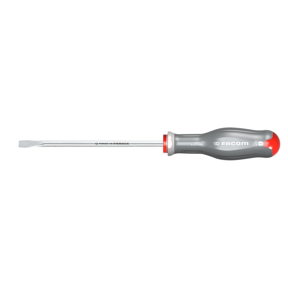 Tournevis PROTWIST inox pour vis à fente 6.5x150 - FACOM - ATF6.5X150ST
