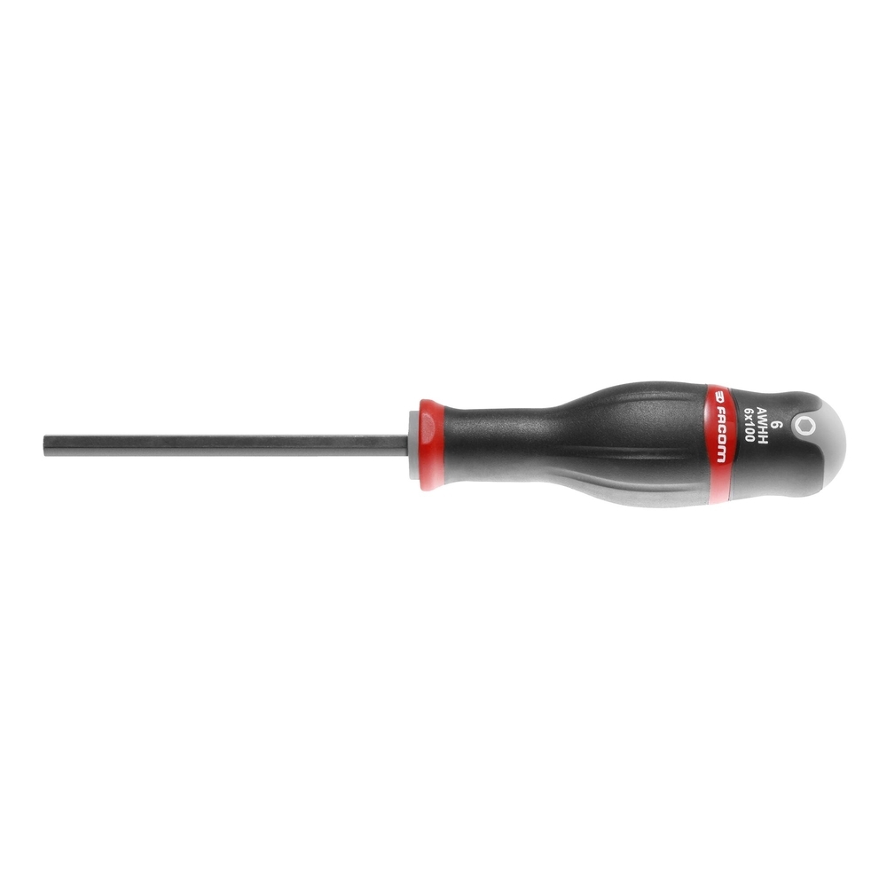 Clé male emmanchée 3 mm - Par 5 - FACOM - ATWHH3X75